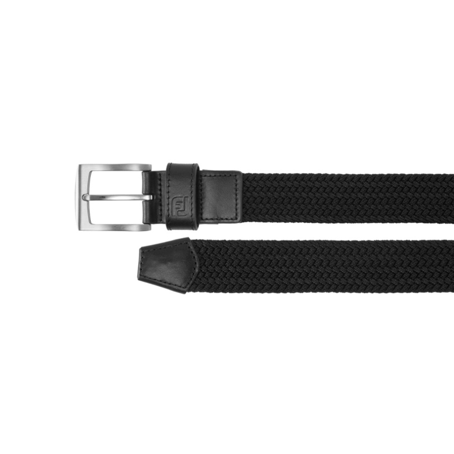 Footjoy CA Braided Belt Black